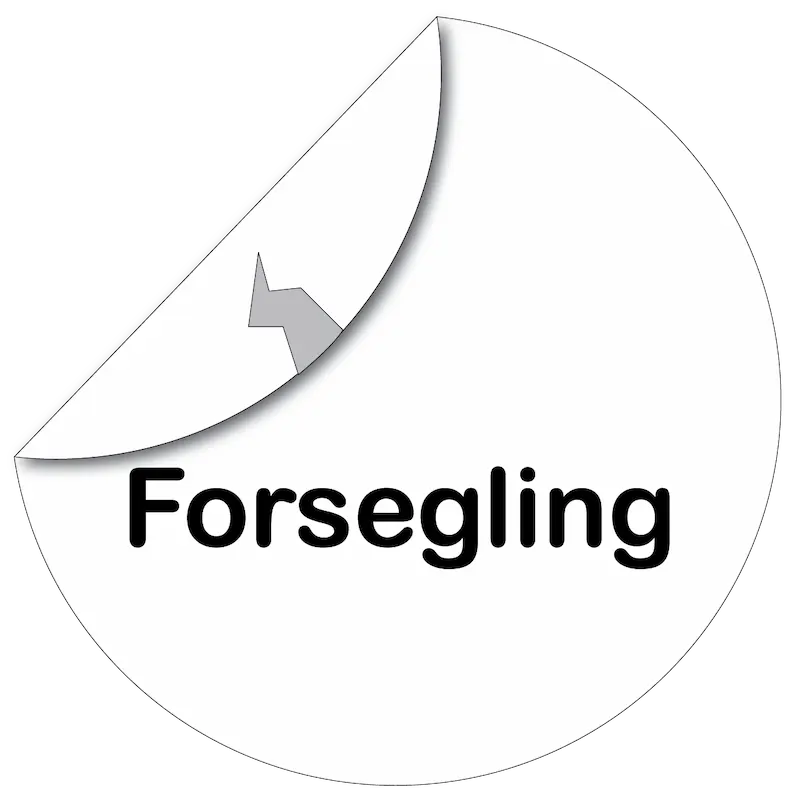 Forseglings klistremerker