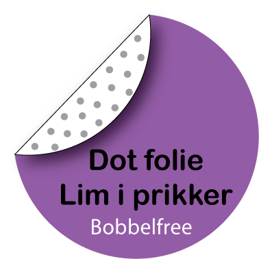 Bobbelfree / DOT-folie