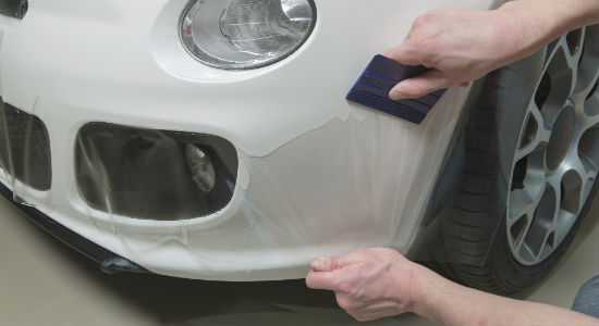 beskyt din bil med stenslags / lak-beskyttelsesfolie
